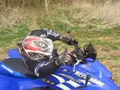 Eric 1ere sortie avec son Scrambler