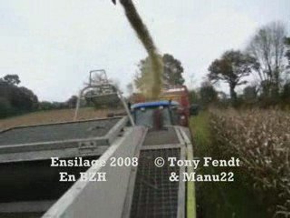 Ensilage de Maïs 2008 En BZH Par Tony Fendt