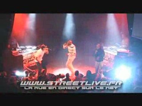 SIX COUPS M'C CONCERT AU STREETLIVE SHOW