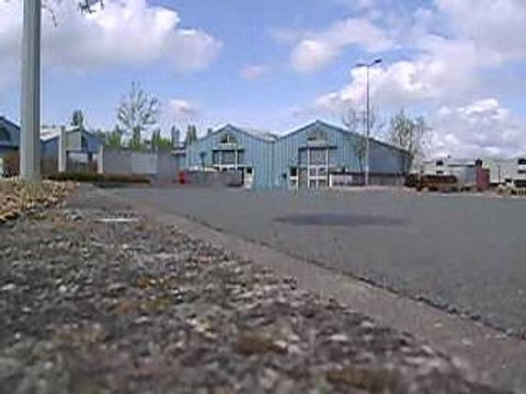 petite frayeure avec la gilera gsm dans un virage