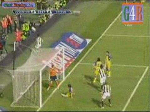 JUVENTUS TURIN 2-2 CHIEVO VERONE MORERO CSC