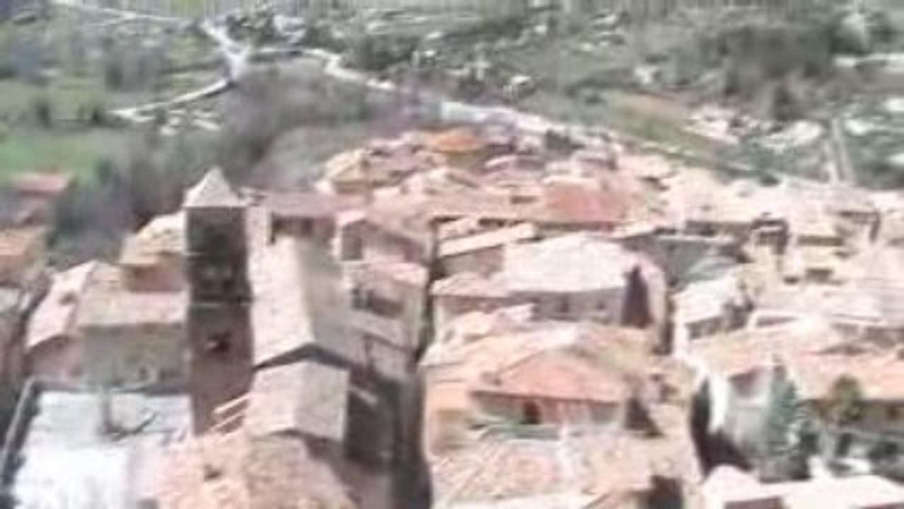 Moustiers vu d'en haut