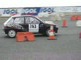 Peugeot 106 au Slalom de La Rochelle