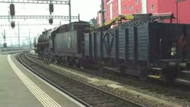 Rame réversible en traction vapeur