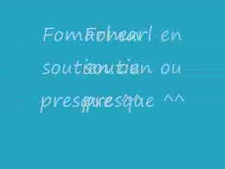 Fomarl soutien ou presque