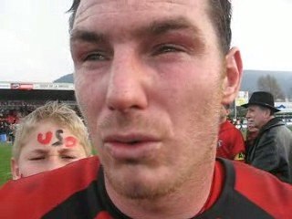 Frédéric Charrier (uso) après Oyonnax - Métro Racing (28-13)