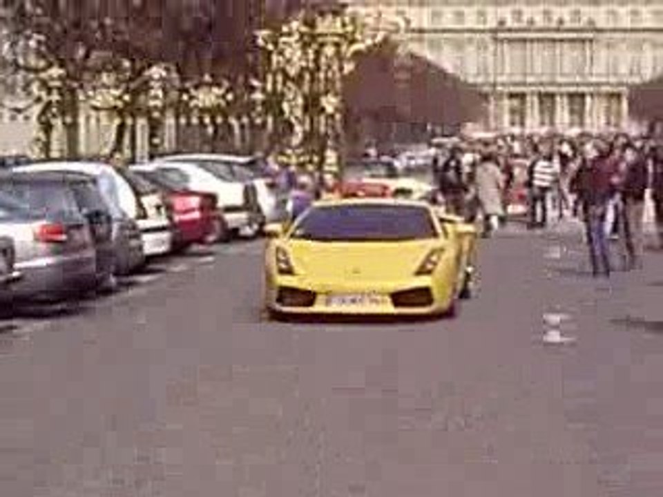 LAMBORGHINI GALLARDO PLACE CARRIERE 5 AVRIL 2009 11H45