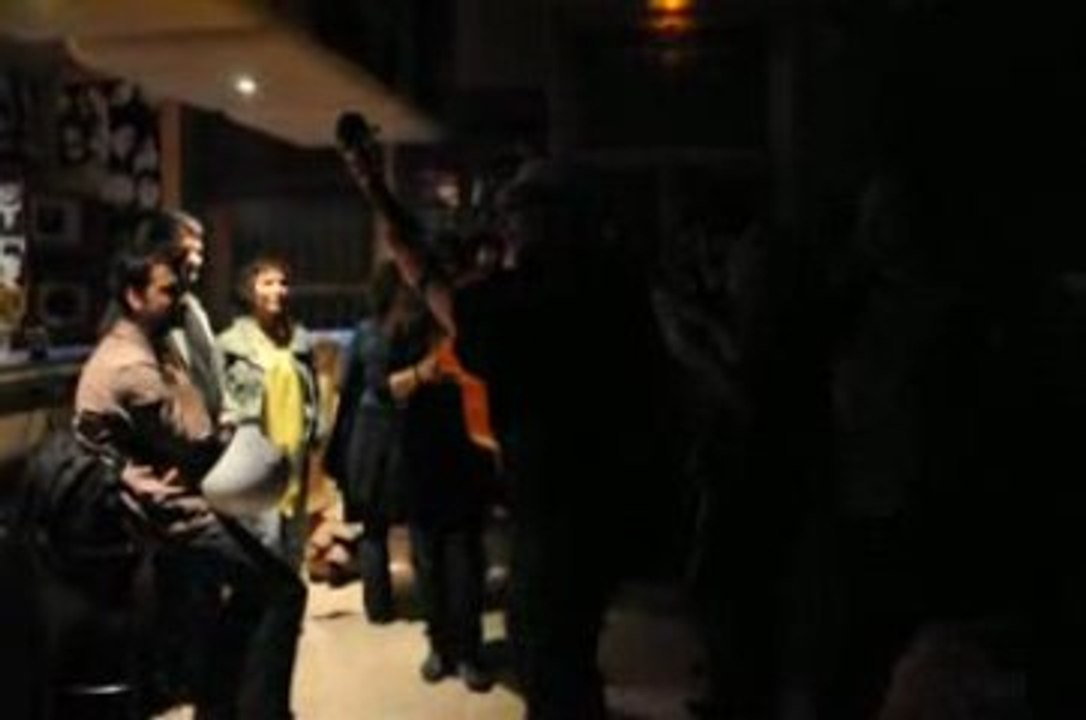 Apres le concert de Magga