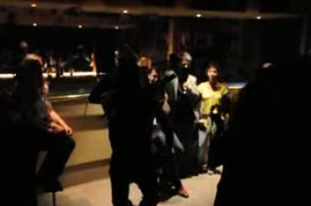 Apres le concert de Magga