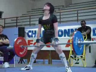 Soulevé de terre 117,5 kilo