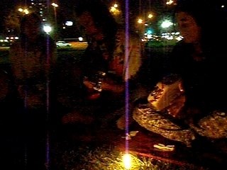 Apagon eléctrico en Santiago dia de la tierra 28 abril 2009