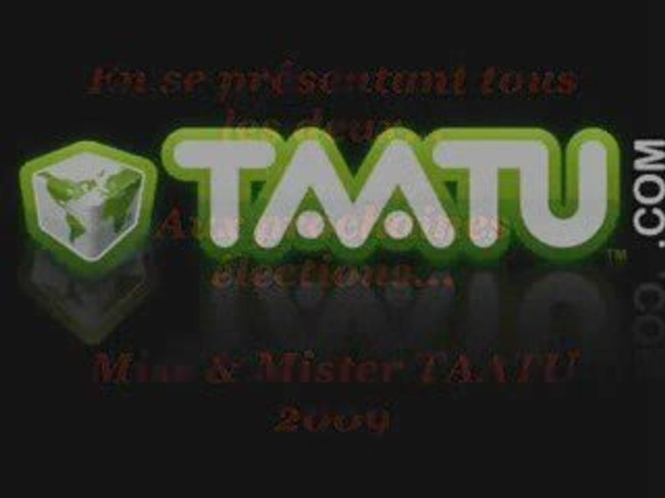 Elections Miss & Mister TAATU 2009