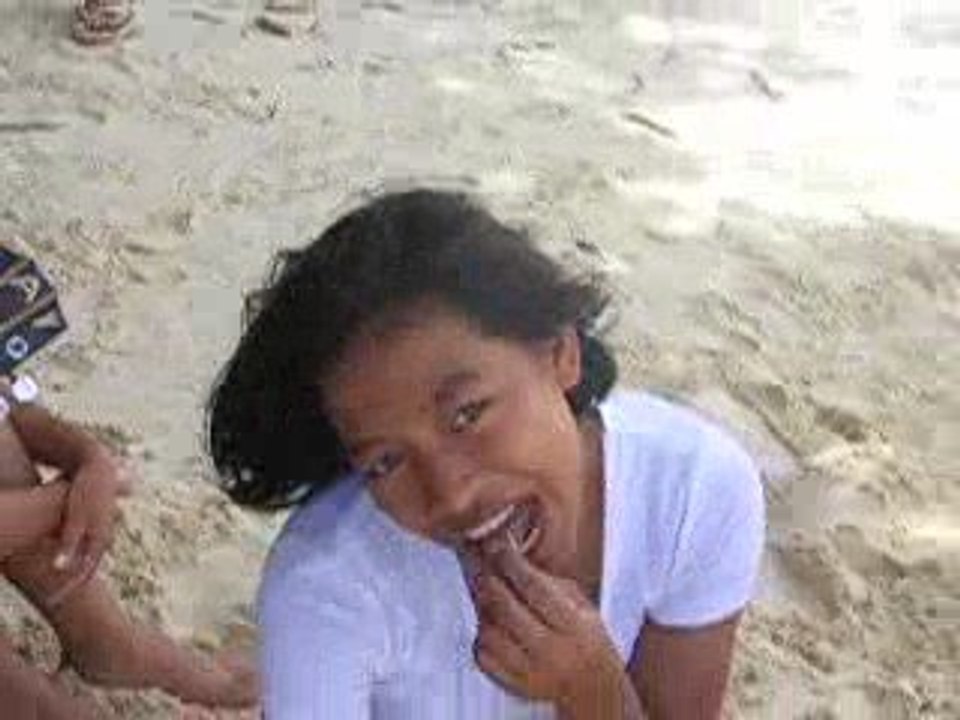 baignade, guitare, Mekong power!