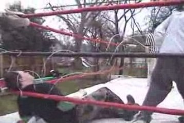 Boot Camp Barbed Wire Deathmatch - Hardcore Juvi .vs. R.A.R.