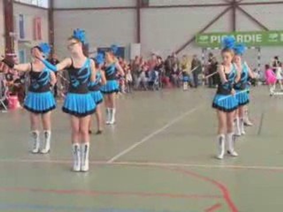Wassigny : les majorettes font leurs numéros