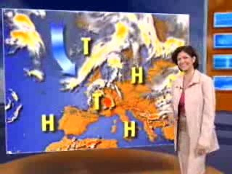 Moderatorin lacht natürlich