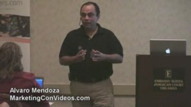 Temas tratados conferencia de marketing con videos