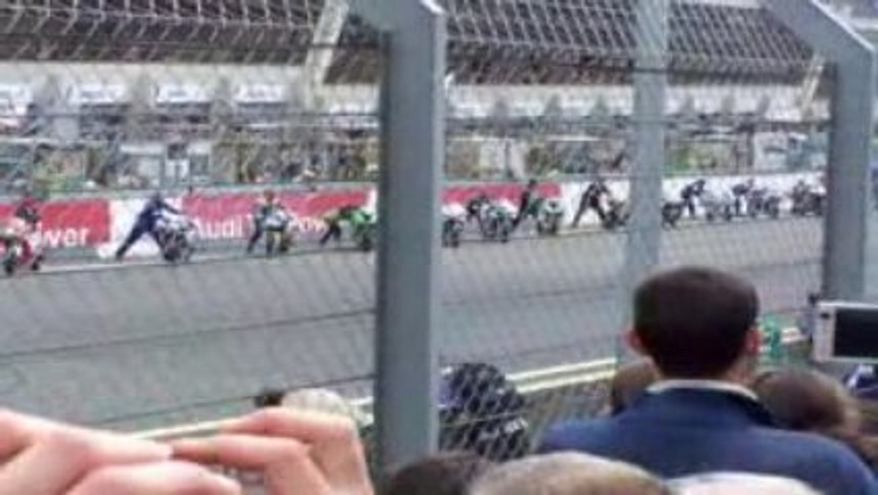 depart 24 heures du mans moto 2009