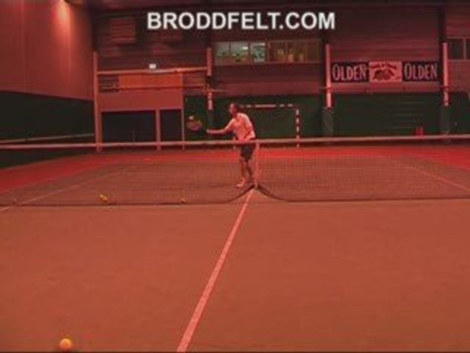Tennis Drill: how to hit a drop volley