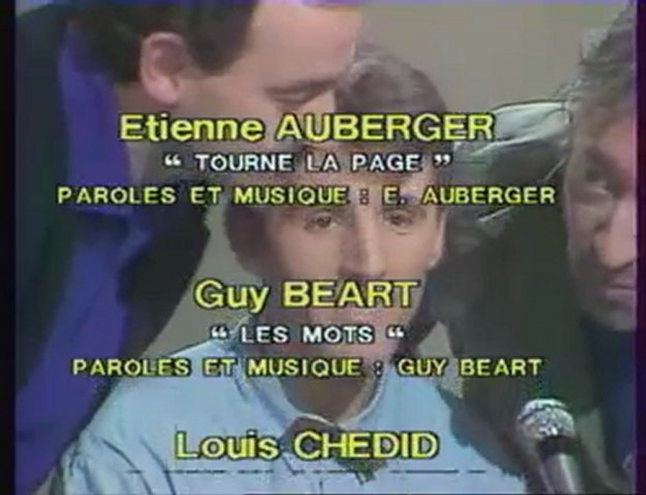 Etienne Auberger  piano avec gainsbourg chedid