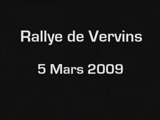 Rallye de Vervins 2009