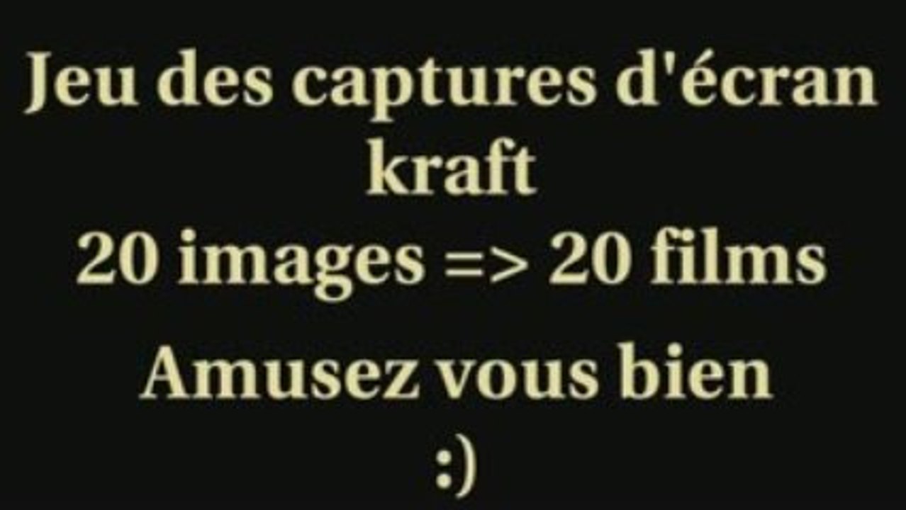 Jeu des captures #7
