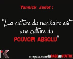 La culture du nucleaire est une culture du pouvoir absolu