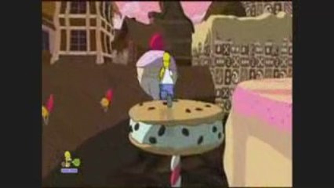 Les simpson le jeu 1 niveau