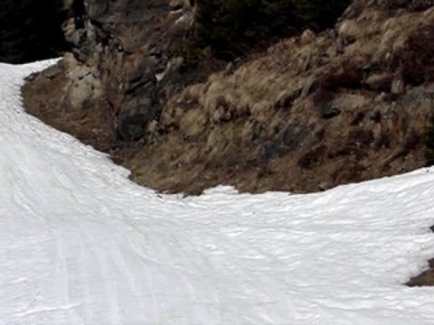 La Clusaz Hiver 2008-09 Dernière descente de Borderan