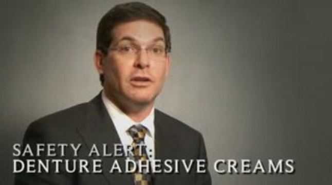 Denture Cream Zinc Neuropathy