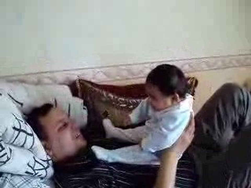 bledar avec sa fille