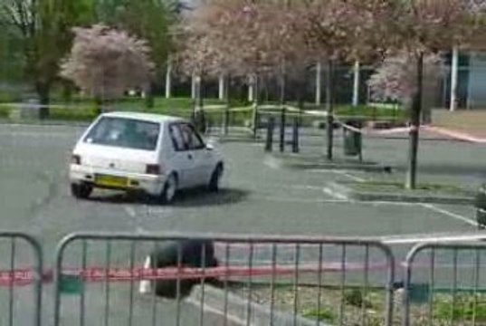 205 Rallye Slalom Belleville Sur Saone 05/04/09