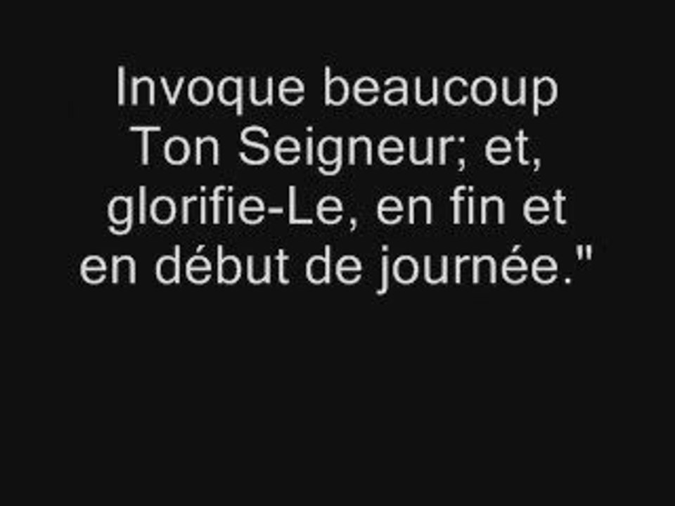 La vie du prophète Zakarie (sur lui la paix ) dans le Coran