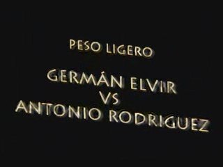 Torneo Barceló K1 - Germán Elvir vs Antonio Rodriguez