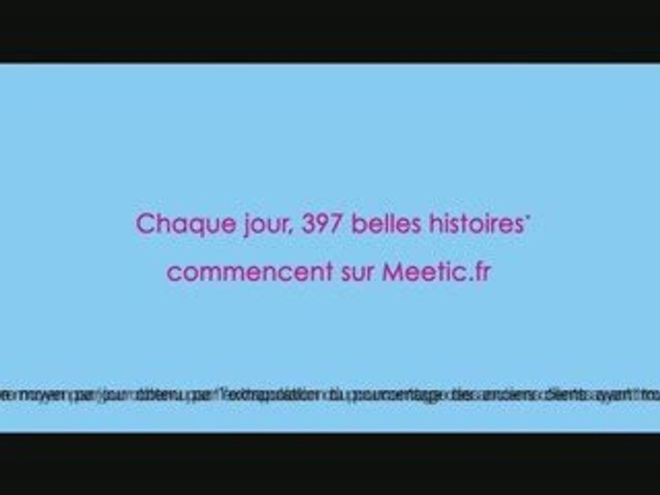 Pub Meetic