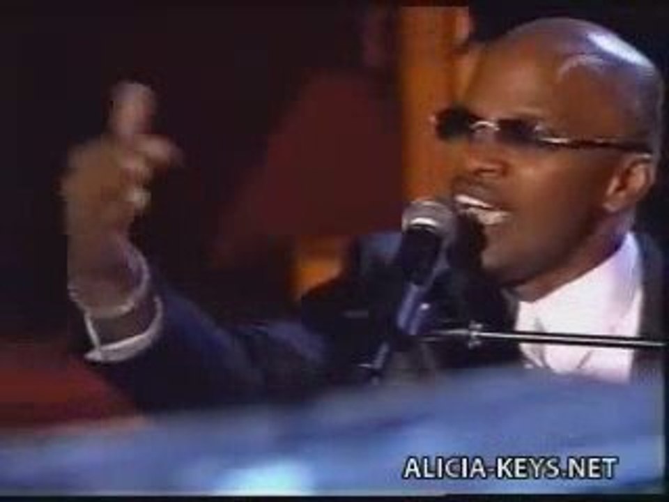 alicia keys & jamie foxx