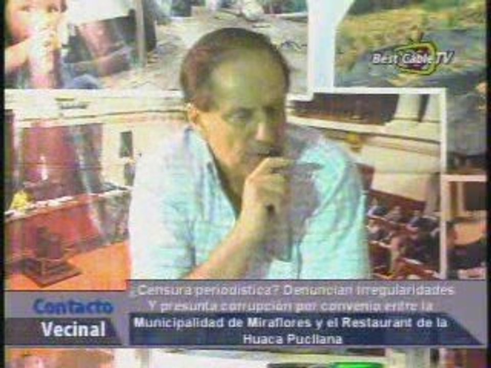 Irregular convenio entre Miraflores y la Huaca Pucllana 1/2