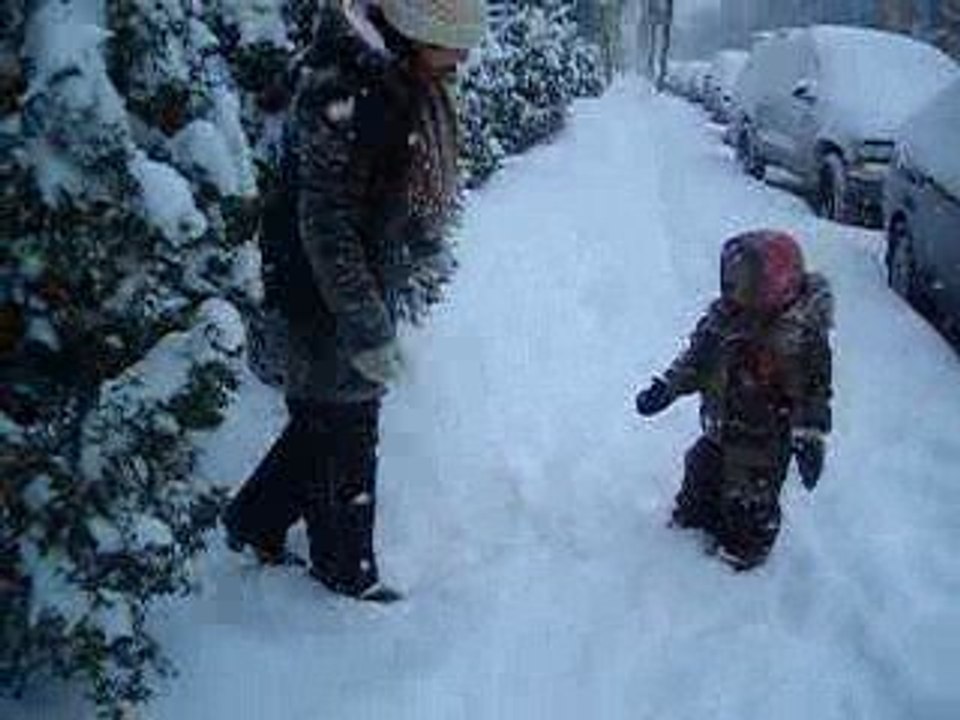 Bataille de neige