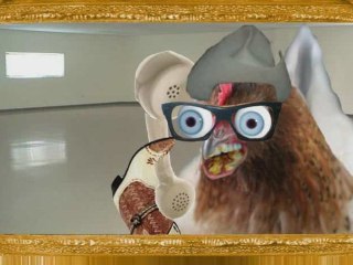 Chicken and horse discuss current events