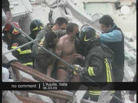 Tremblement de terre à L’Aquila en Italie