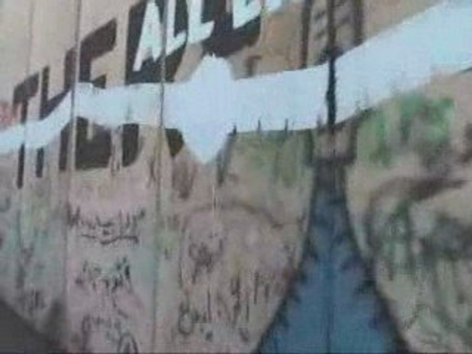 Israel - West Bank : A quoi ressemble le mur