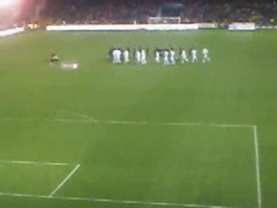 entrée des joueurs sur bollaert