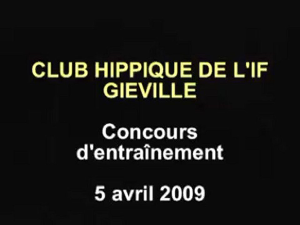 GIEVILLE Club de l'If - entrainement 5 avril 2009