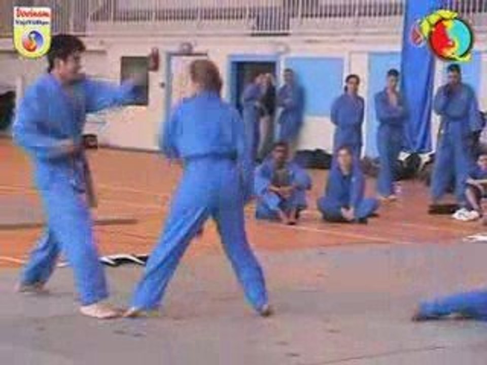 Coupe IDF Vovinam - Self Defense par l'équipe 2 de Palaiseau