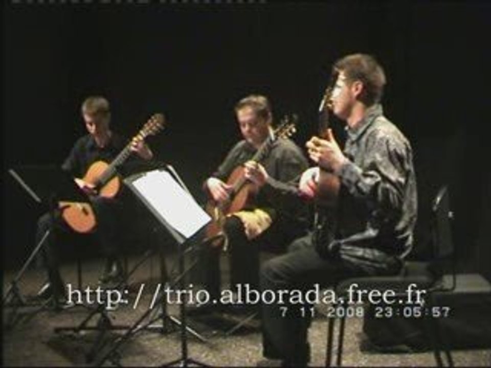 LIBERTANGO Piazzolla trio de guitares ALBORADA