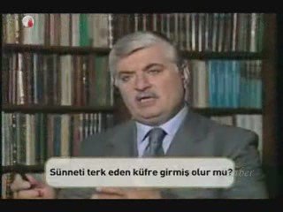 Farzı sünneti terk küfür mü