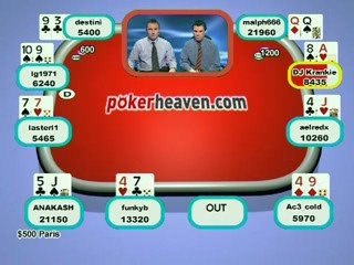 Poker Heaven Online Series of Poker - Final part 5
