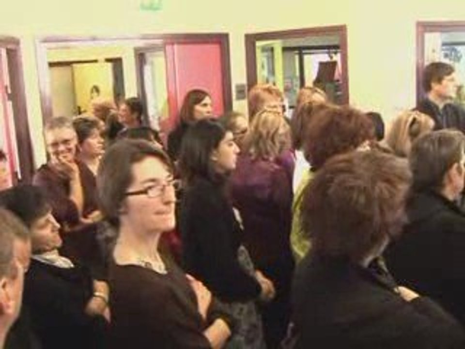 Inauguration de la crêche Aimé Césaire à Drancy