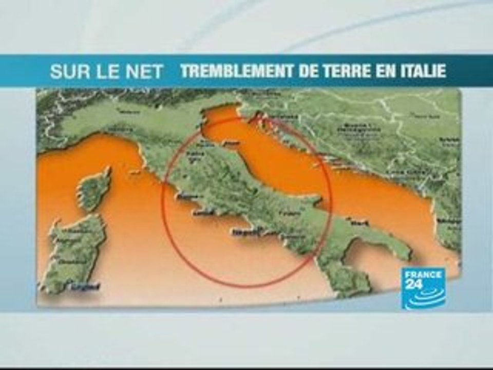 Tremblement de terre en Italie: la toile réagit
