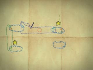 Two Clouds And Stars